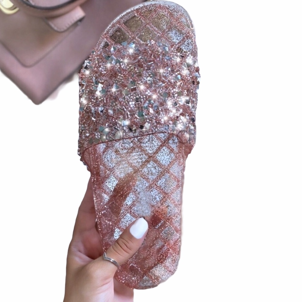 New Embellished Sparkle Sandal